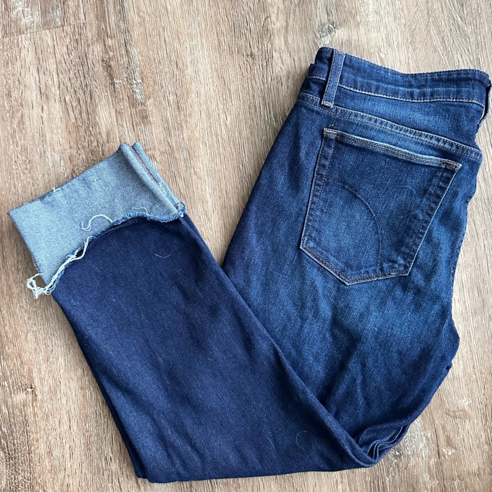 Joe's Jeans cropped cuffed straight leg